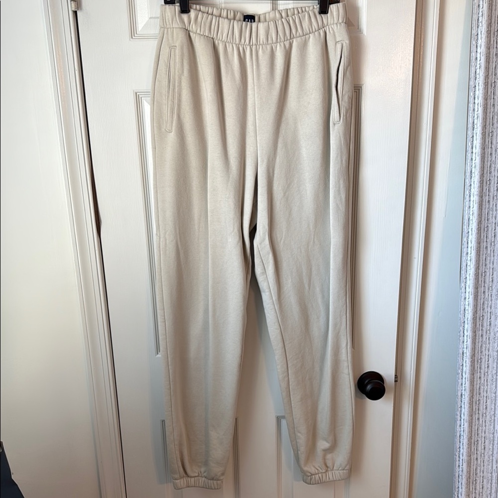 Cream Jogger Pants (part of matching set)